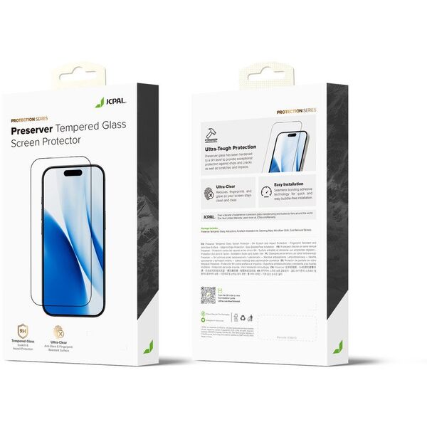 JCPal Szkło Hartowane Preserver Glass Protector iPhone 17