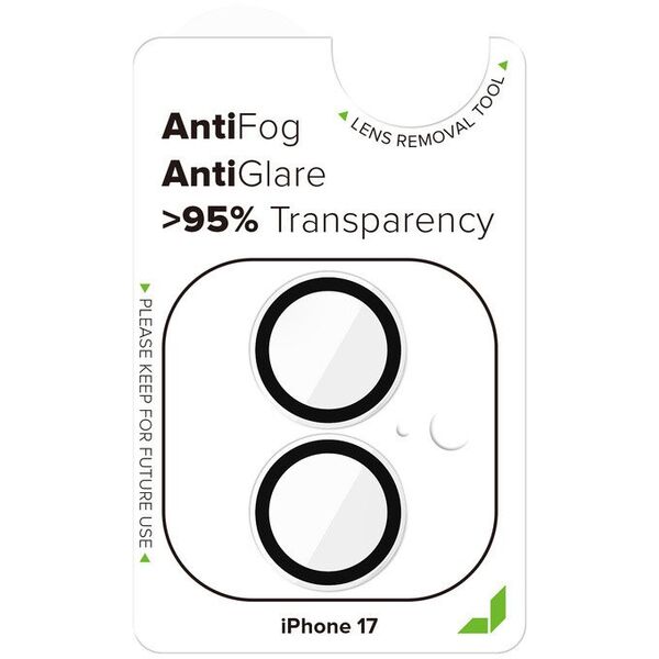 JCPal Szkło Ochronne Na Obiektyw Aparatu Preserver Camera Lens Protection - iPhone 17 (Transparent)