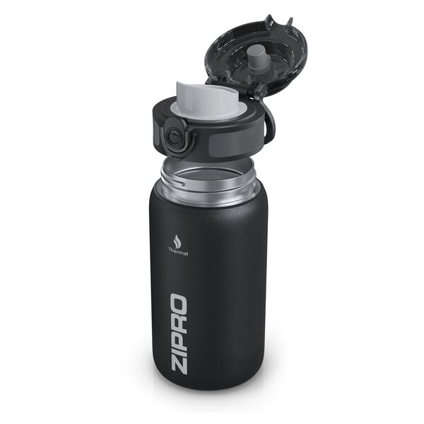 ZIPRO Thermo-mug 500 ml Stainless Steel Black