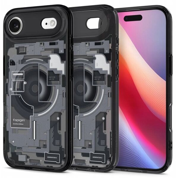 SPIGEN ULTRA HYBRID MAG MAGSAFE IPHONE 17 AIR ZERO ONE BLACK