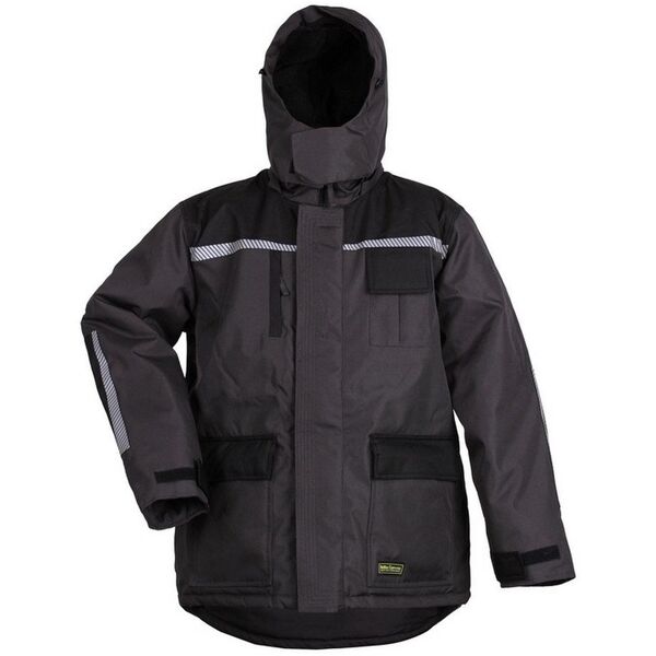 Ανδρικό μπουφάν Apple JACKET LONG ARCTIC GREY/BLACK WJ-89243XL