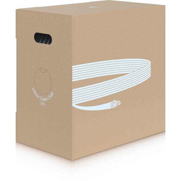 Ubiquiti UACC-Cable-C6A-CMR kabel sieciowy Biały 305 m Cat6a U/UTP (UTP)