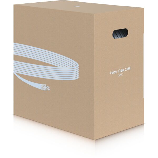 Ubiquiti UACC-Cable-C6A-CMR kabel sieciowy Biały 305 m Cat6a U/UTP (UTP)