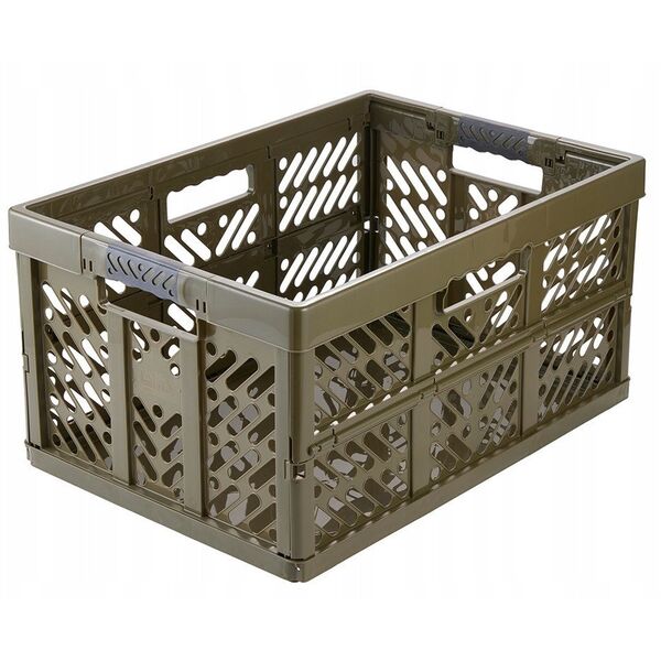 Saliekama kaste ar kravnesibu lidz 50kg Ben 54x37x28cm 45L olivu krasa  4052396121681