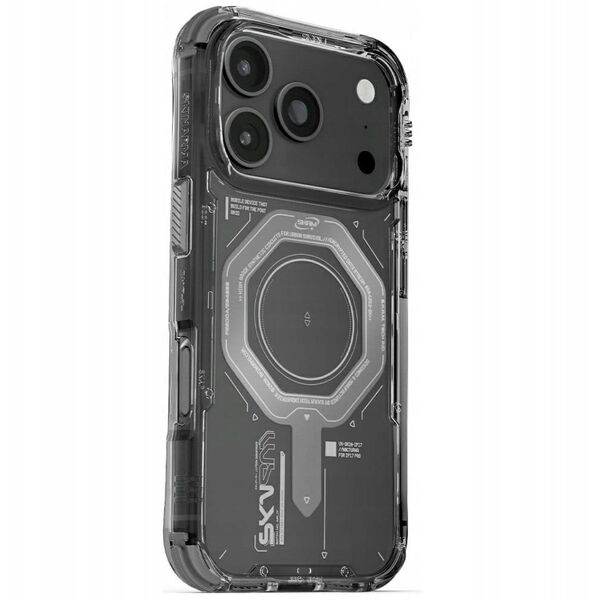 Skinarma Magma Case for iPhone 17 Pro Magnetic Charging Graphite