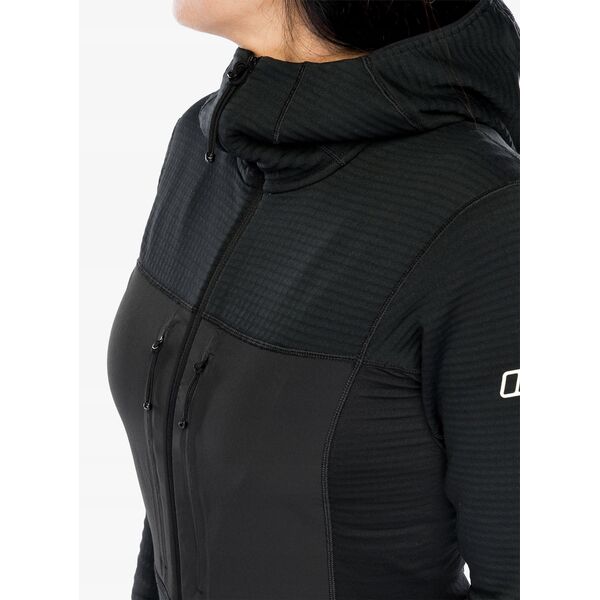 Bluza rozpinana damska Berghaus MTN Guide MW Hoody - black/black