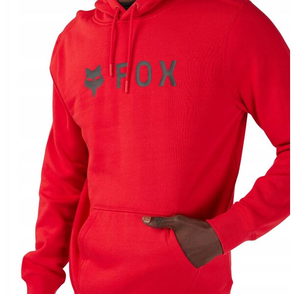 Bluza z kapturem Fox Absolute Fleece Po - black