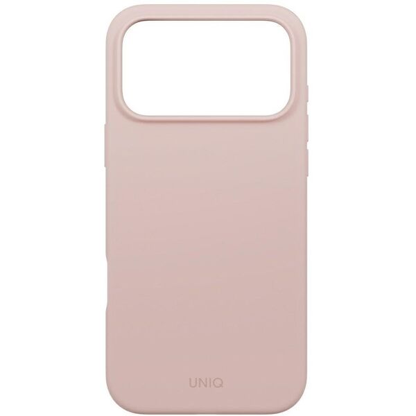 UNIQ Lino Case for iPhone 17 Pro Max Magclick Charging Pink