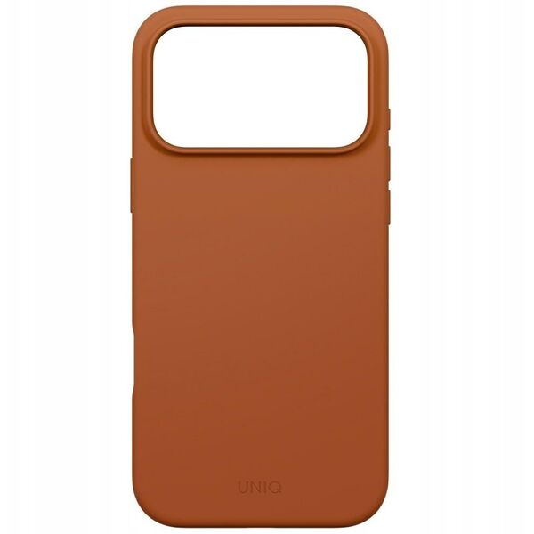 UNIQ Lino Case for iPhone 17 Pro Max Magclick Charging Orange
