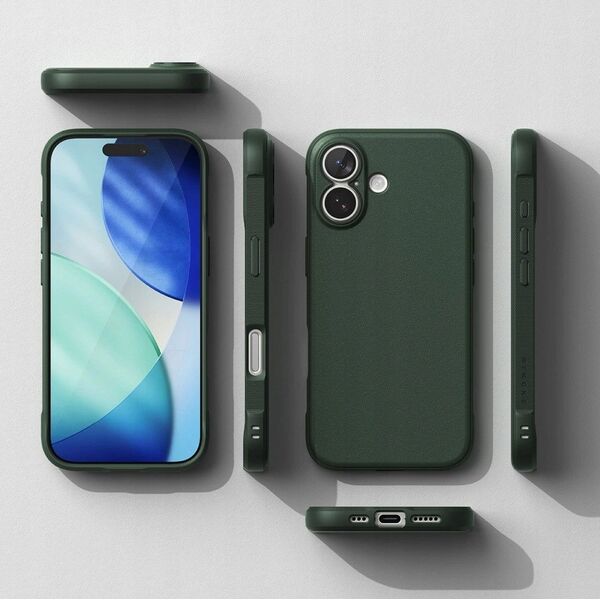 Etui Ringke Onyx do Apple iPhone 17 Dark Green