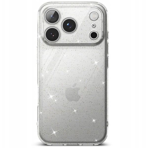 Etui Ringke Air do Apple iPhone 17 Pro Glitter Clear