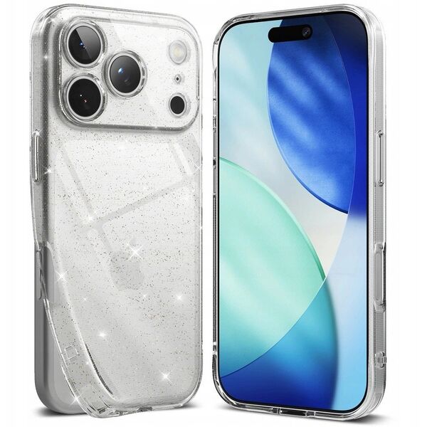 Etui Ringke Air do Apple iPhone 17 Pro Max Glitter Clear
