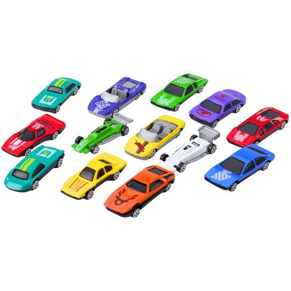 Zestaw Resoraków W Tubie Autka Klasyczne Sportowe 1:64