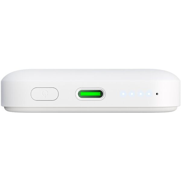 PURO Stand Power Mag, 5000 mAh, Lithium Polymer (LiPo), Wireless charging, 5 V, Silver, White