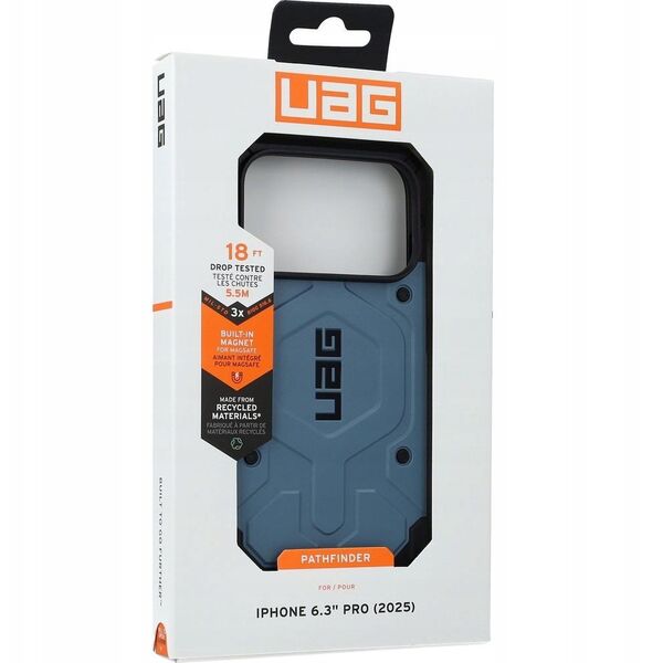 UAG Pathfinder MagSafe - etui do iPhone 17 Pro kompatybilne z MagSafe (cloud blue)