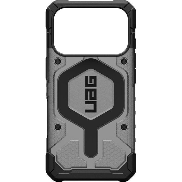 UAG Pathfinder Clear MagSafe - etui do iPhone 17 Pro kompatybilne z MagSafe (ash/black)