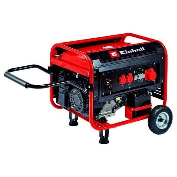 Einhell Einhell Petrol generator TC-PG 55/E5, generator (red/black, 7.5 kW)