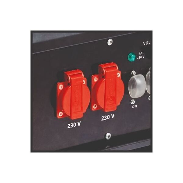 Einhell Einhell Petrol generator TC-PG 55/E5, generator (red/black, 7.5 kW)