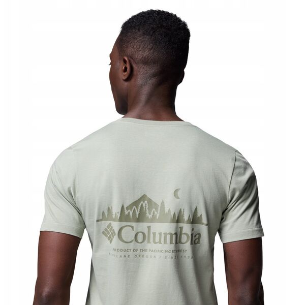 Columbia Rapid Ridge Back Graphic Tee II 1934824349 Πράσινο M