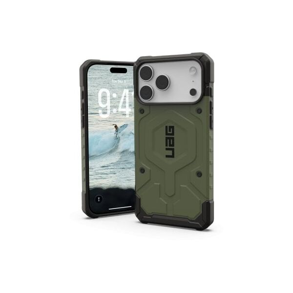 UAG Pathfinder MagSafe - etui do iPhone 17 Pro Max kompatybilne z MagSafe (olive)