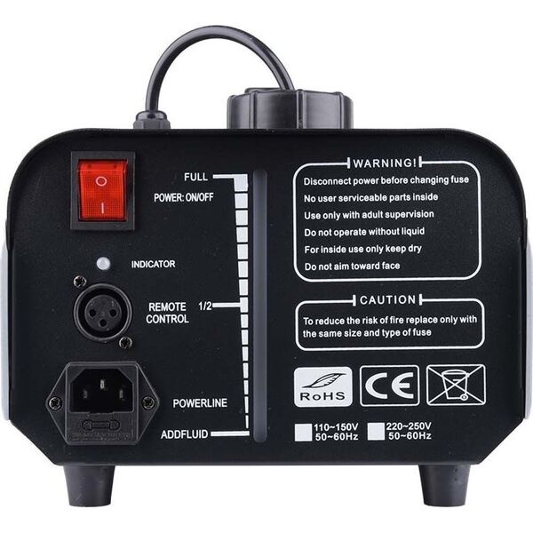 LIGHT4ME LIGHT4ME FM 900 wytwornica dymu mgły z pilotem