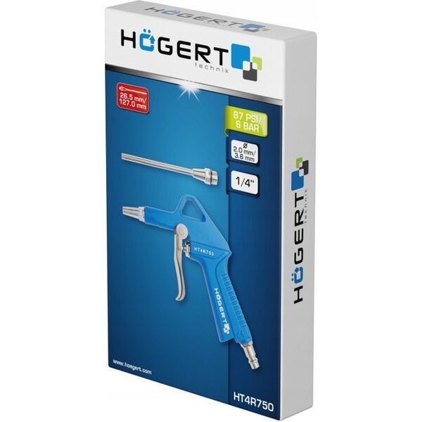 Pistolet do przedmuchiwania Hoegert Technik HT4R750