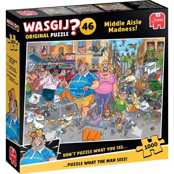 Wasgij - Original 46 - Middle Aisle Madness! (1000 pieces) (1110100505)