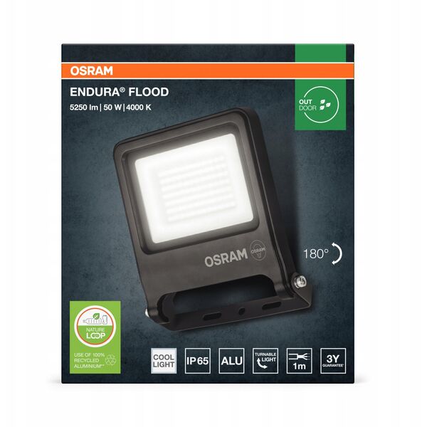 ENDURA FLOOD 50W 840 DG