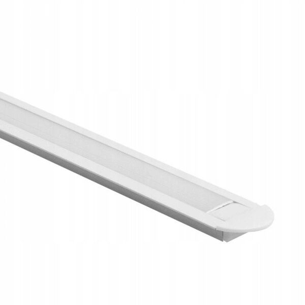 Profil Led PO2 podtynkowy Eco Light EC20609 2m biały + klosz mleczny