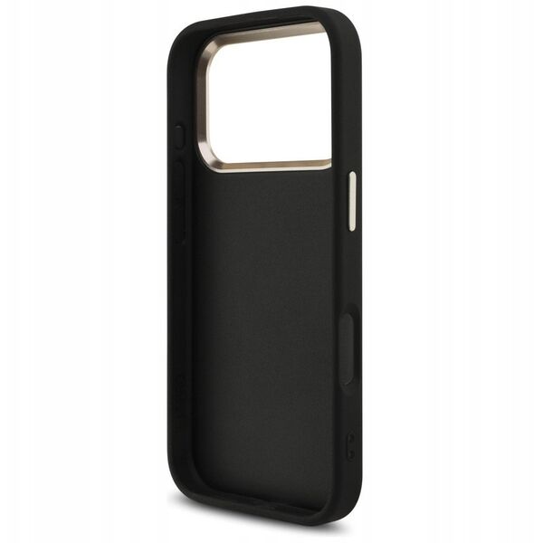 Etui Guess 4G Big 4G Classic Logo do iPhone 17 Pro czarny złoty