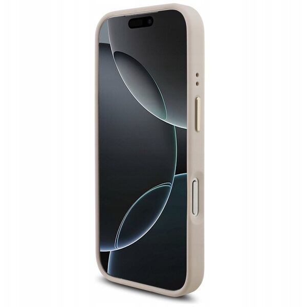 Etui Guess 4G Big 4G Classic Logo do iPhone 17 Pro różowy złoty