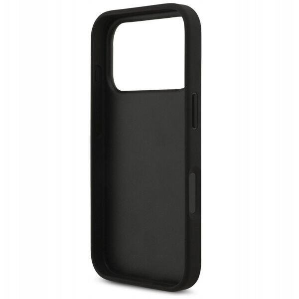 Etui Guess Grained Big 4G & Classic Logo do iPhone 17 Pro czarny