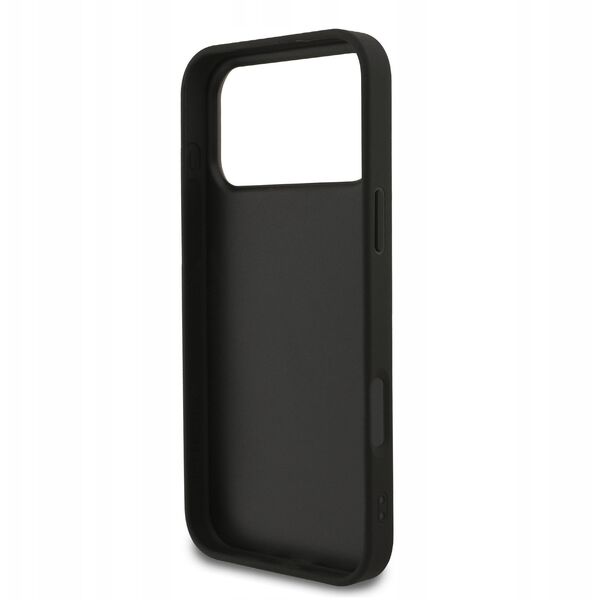 Etui Guess Fixed Glitter Big 4G do iPhone 17 Pro czarny