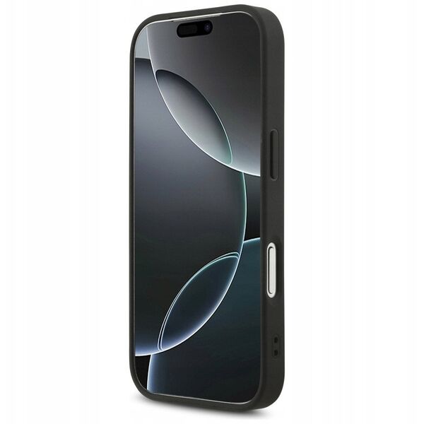 Etui Guess Fixed Glitter Big 4G do iPhone 17 Pro czarny