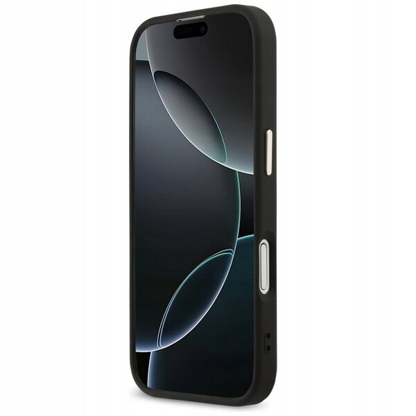 Etui Guess 4G Big 4G Classic Logo do iPhone 17 czarny złoty