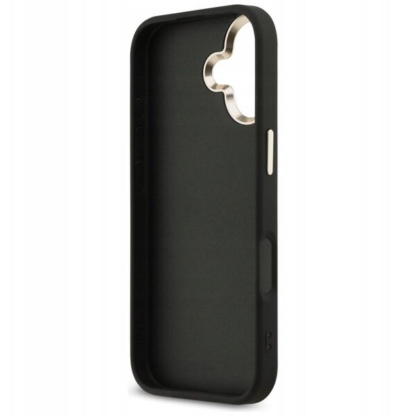Etui Guess 4G Big 4G Classic Logo do iPhone 17 czarny złoty