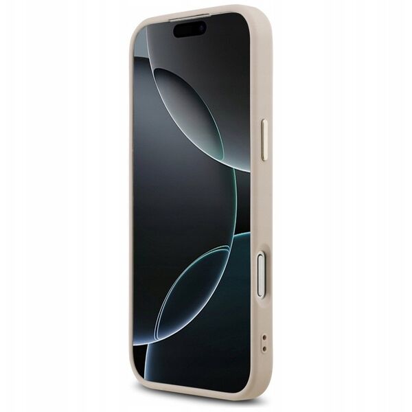 Etui Guess 4G Big 4G Classic Logo do iPhone 17 Pro Max różowy złoty