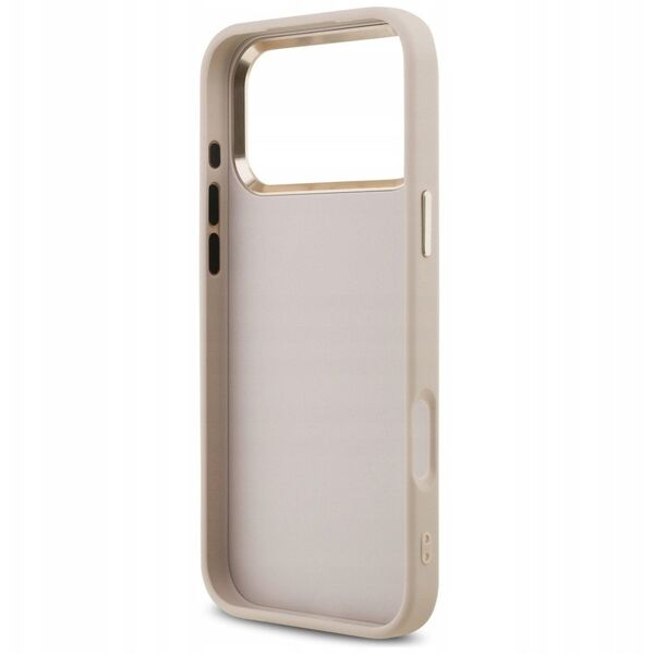 Etui Guess 4G Big 4G Classic Logo do iPhone 17 Pro Max różowy złoty