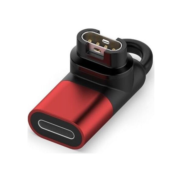 Adapter Lightning Beline do ładowania     zegarków Garmin czerwony