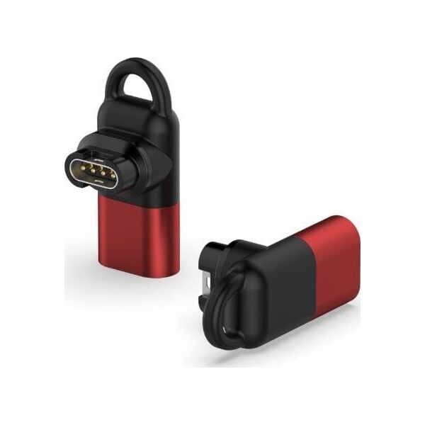 Adapter Lightning Beline do ładowania     zegarków Garmin czerwony