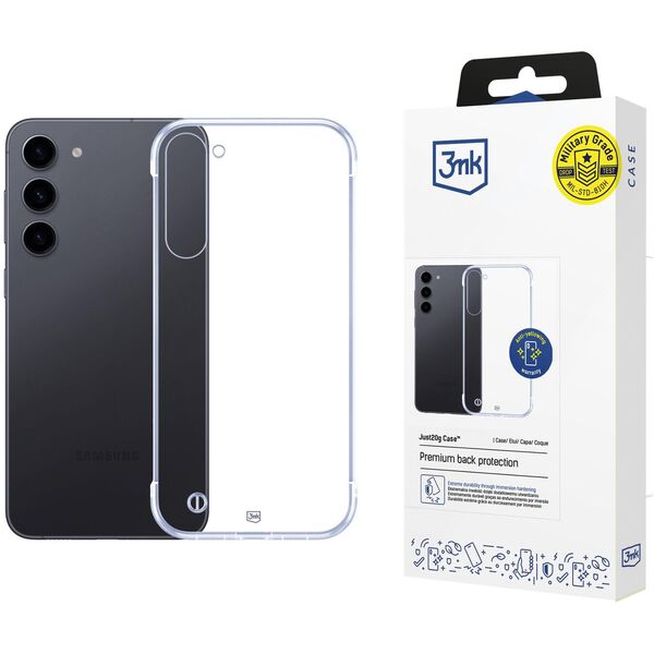 SAMSUNG GALAXY S23+ - 3MK JUST20G CLEAR CASE