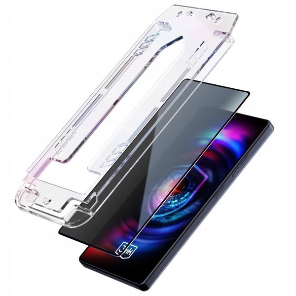 Szkło hartowane 3MK HardGlass Max Privacy z aplikatorem do Apple iPhone 16 Pro Max