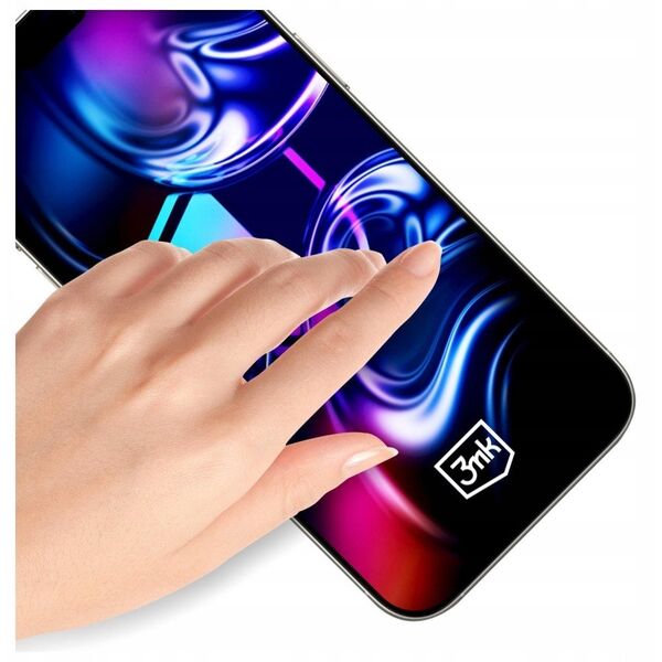 Szkło hartowane 3MK HardGlass Max z aplikatorem do Apple iPhone 16 Pro/17