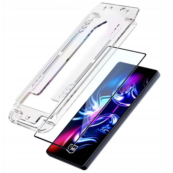 Szkło hartowane 3MK HardGlass Max z aplikatorem do Apple iPhone 15 Pro