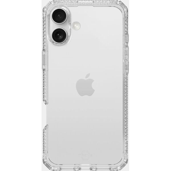 ITSKINS SPECTRUM R // CLEAR, Κάλυμμα, Apple, iPhone 16, 15.5 cm (6.1"), Διαφανές