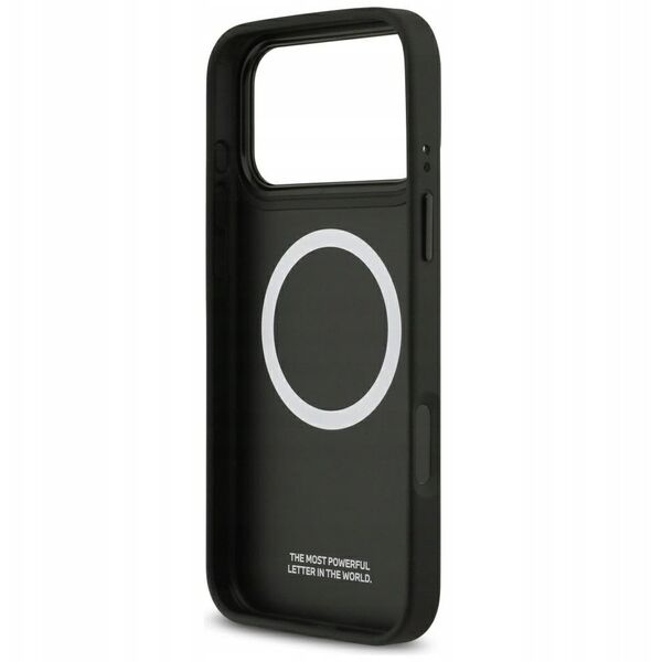 Etui BMW M Carbon Line & Logo MagSafe do iPhone 17 Pro Max czerwony