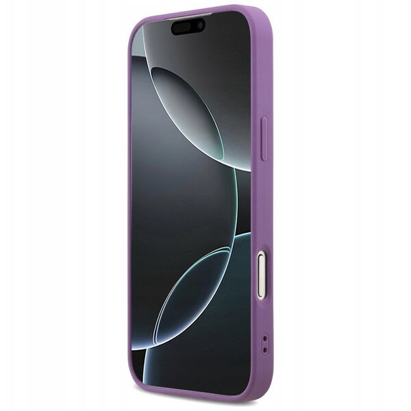Etui Guess Fixed Glitter Big 4G do iPhone 17 Pro Max liliowy