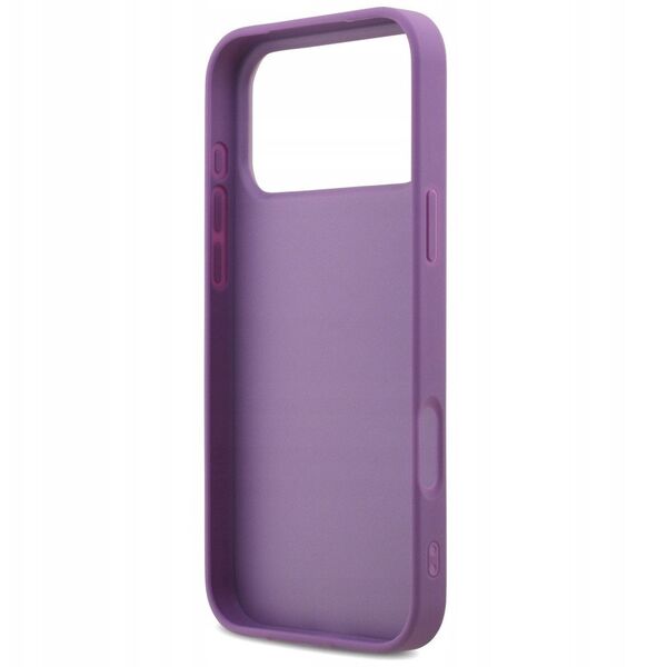 Etui Guess Fixed Glitter Big 4G do iPhone 17 Pro Max liliowy