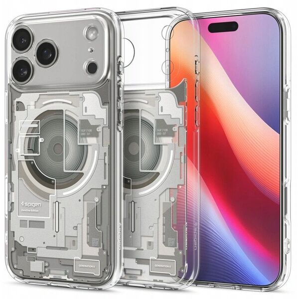 Spigen Ultra Hybrid Mag MagSafe - Etui do iPhone 17 Pro Max (Zero One Natural Titanium)