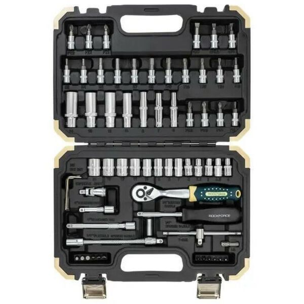 SCREW AND SOCKET SET ROCKFORCE 66PCS